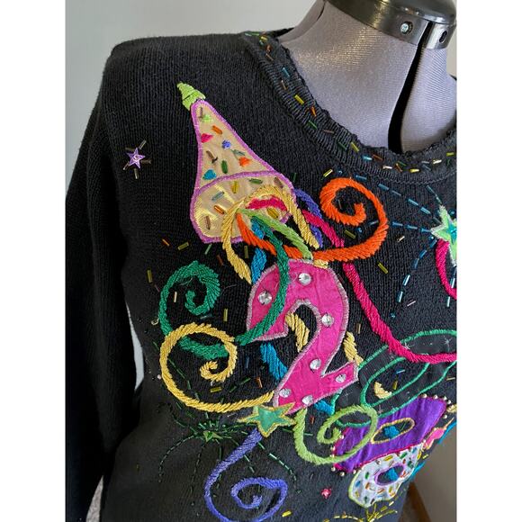 Y2K 2000 New year sweater - Picture 7 of 11